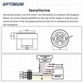 ANSI C136.41 LED Controller 5PIN Dimming Receptacle NEMA base Socket