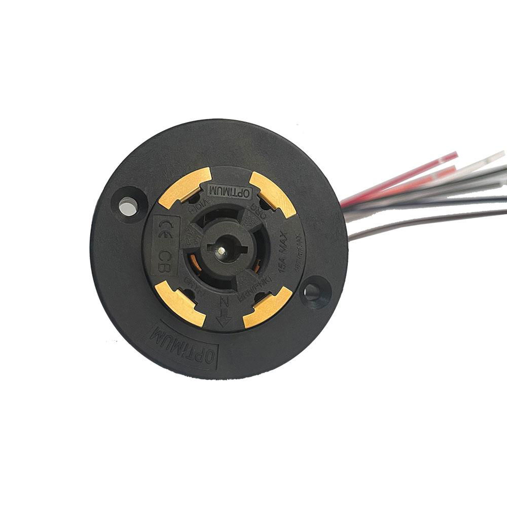 ANSI C136.41 Rotatable NEMA Socket 7 Pin dimming Photocontrol base receptacle 3