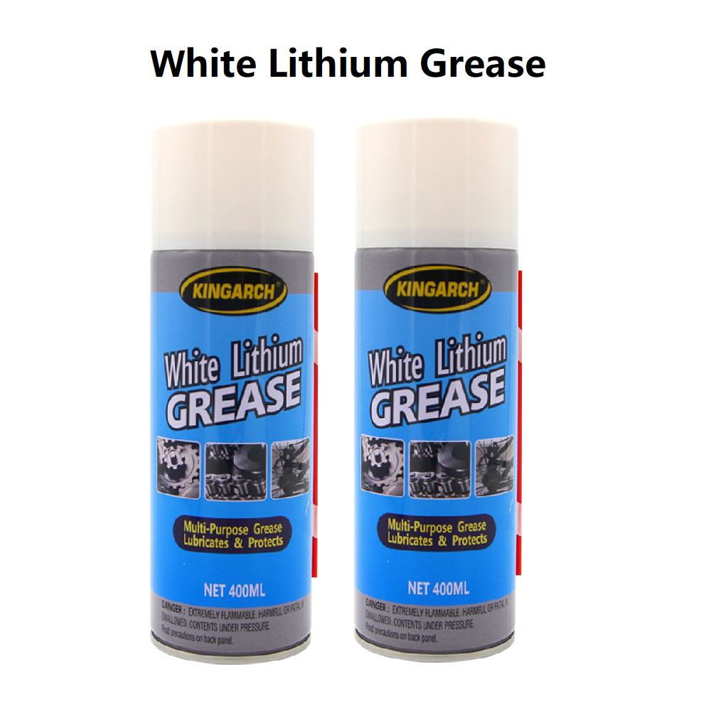 White Lithium Grease Aerosol Spray Lubricant KN6001 KINGARCH (China