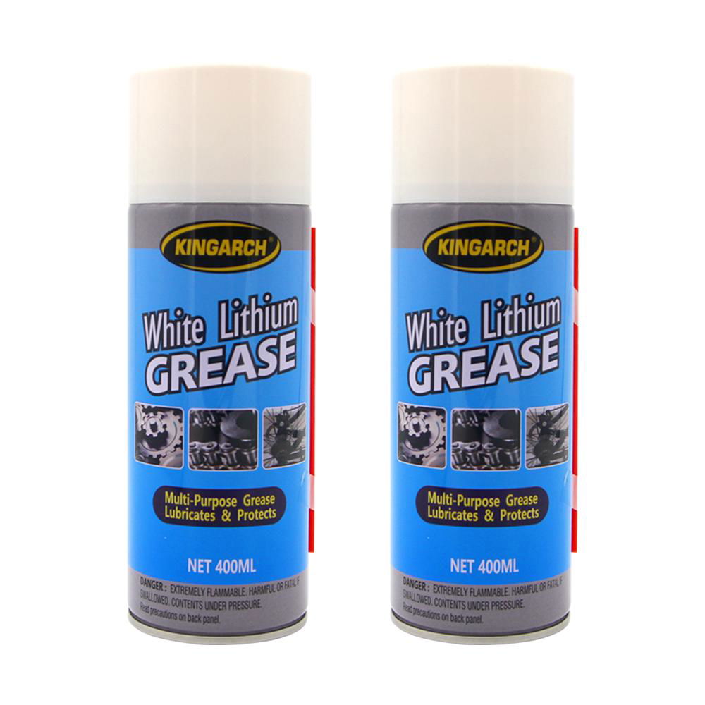 White Lithium Grease Aerosol Spray Lubricant 5