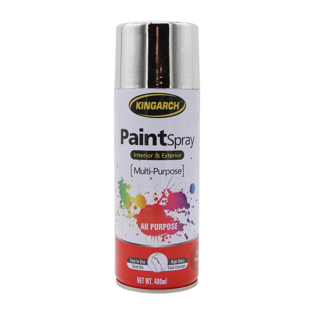 METALLIC CHROME EFFECT SRAY PAINT HIGH QUALITY AEROSOL SPRAY PAINT KN1011 KINGARCH (China