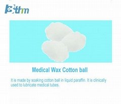Medical wax cotton ball   gauze ball    Medical Cotton Balls  