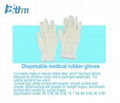 Disposable Medical Rubber gloves    Disposable Vinyl-Nitrile Blended Gloves  1