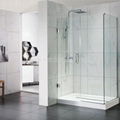 Frameless Hinged Shower Door