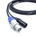 PowerCon plus 3 Pin DMX Combi Combo Hybrid Cable Wire by Javier rocha