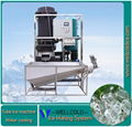 2T 3T 5T water cooling tube ice machine