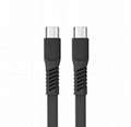 PD fast charging data cable type-c to type-c double-head usb-c charging cable co 4