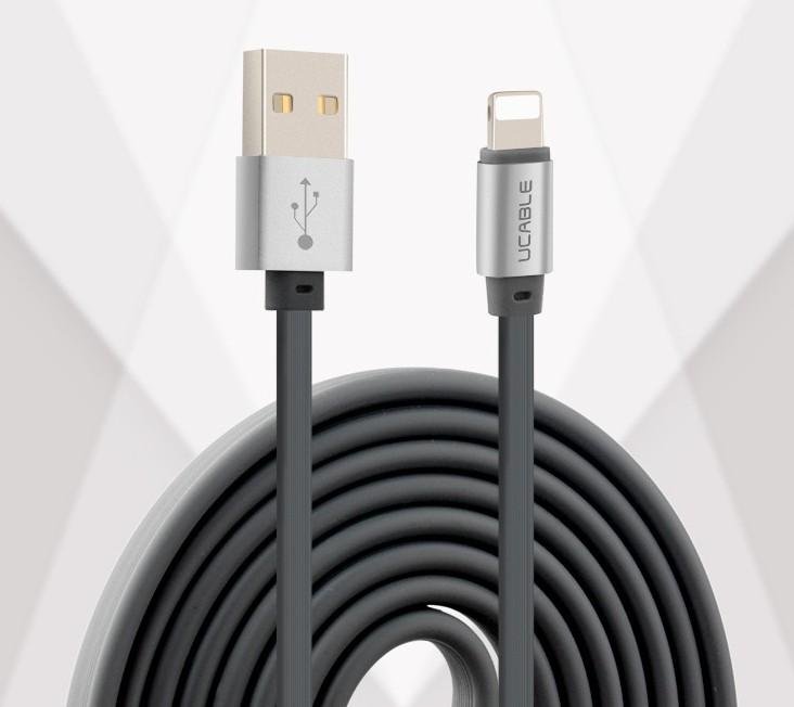 2A fast charging data cable micro type-c 1 meter USB flat cable Apple charging c