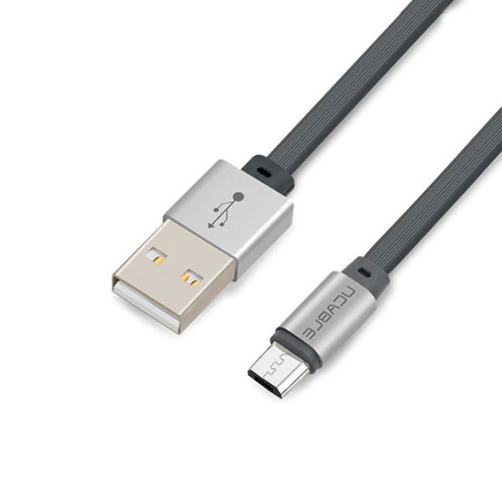 2A fast charging data cable micro type-c 1 meter USB flat cable Apple charging c 5
