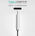 Zinc alloy fast charging data cable type-c 2.1A fast charging USB mobile phone d 4
