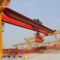 QZ Type Double Girder Overhead Traveling Crane with Grab 5