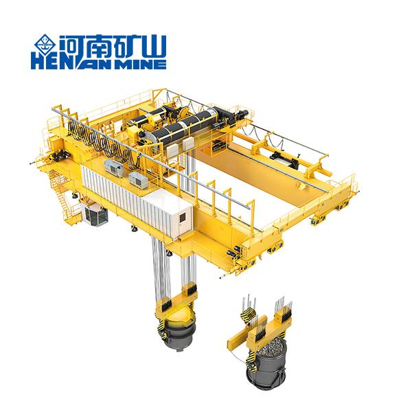 Henan Mine QDY Model Lifting Ladle Double Beam Overhead Casting Crane 2