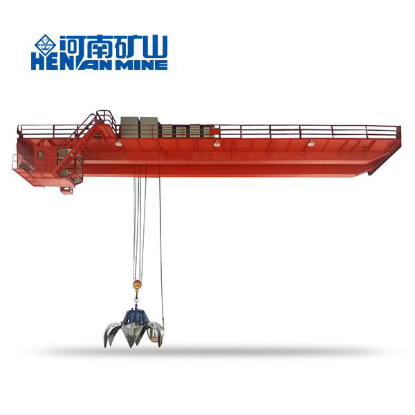 10ton QZ Model Grab Bucket Double Girder Electric Bridge Crane 5