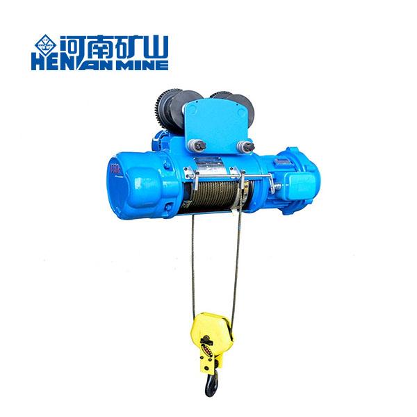 CD MD 1t 2t 3t 5t 10t 16t 20t Monorial Wire Rope Electric Hoist for Crane