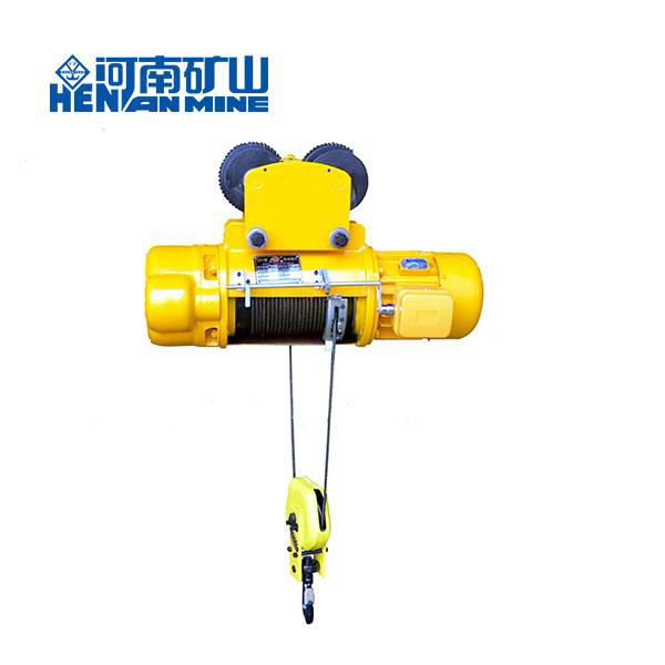 CD MD 1t 2t 3t 5t 10t 16t 20t Monorial Wire Rope Electric Hoist for Crane 2