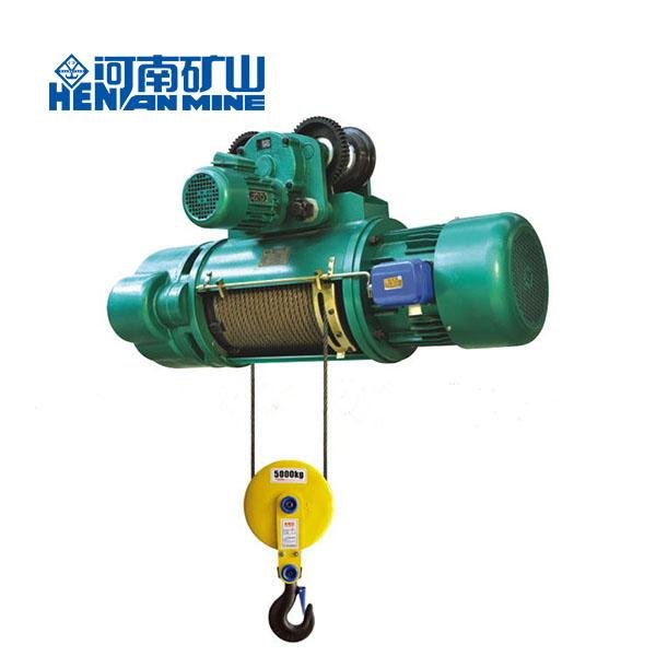 CD MD 1t 2t 3t 5t 10t 16t 20t Monorial Wire Rope Electric Hoist for Crane 4