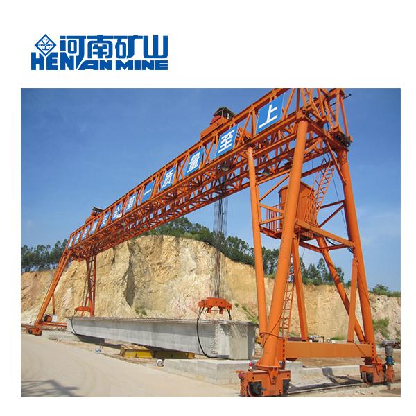 Truss Type Double Beam Winch Gantry Crane for Concrete Construction 3