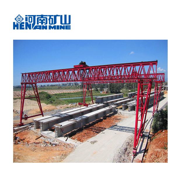 Truss Type Double Beam Winch Gantry Crane for Concrete Construction 4