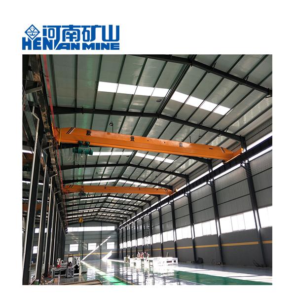 LDA Type 5ton 10ton Electric Single Girder Bridge Hoist Overhead Crane 3