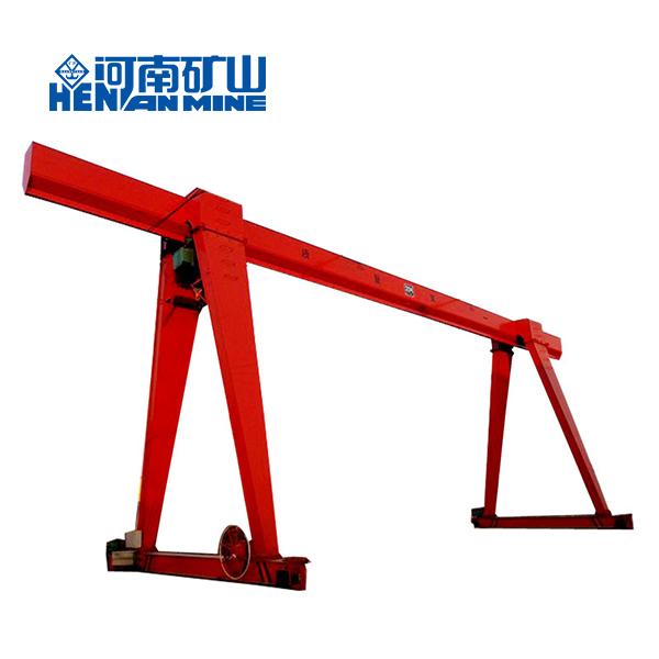 MH Type Outdoors 5ton 10ton Single Girder Electric Hoist Gantry Crane 3