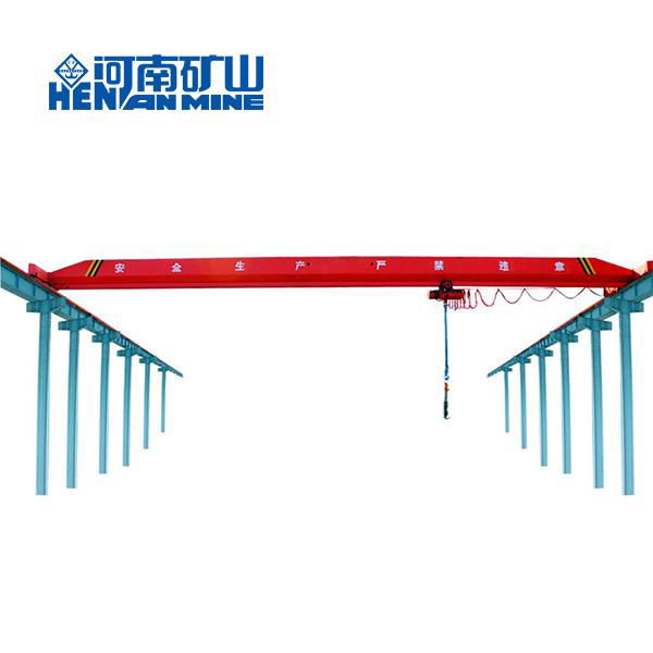 LDA Type 16ton 20ton Electric Single Beam EOT Bridge Crane 4