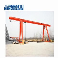 MH Type  5ton 10ton Single Beam Gantry Goliath Crane with Electric Hoist