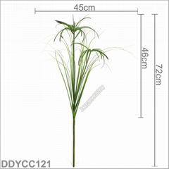 樹貓仿真洋蔥草72cm風車草傘草假綠植室內裝飾擺件工廠批發可定製