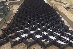 Textured and Perforated HDPE Plastic Geocell manufacturer price gravel grid geo 