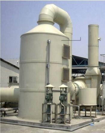 pp废气喷淋塔 工业废气处理环保设备净化塔 除雾喷淋洗涤塔 5
