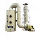 PP噴淋塔 工業廢氣處理設備除臭淨化塔 PP噴淋塔環保設備