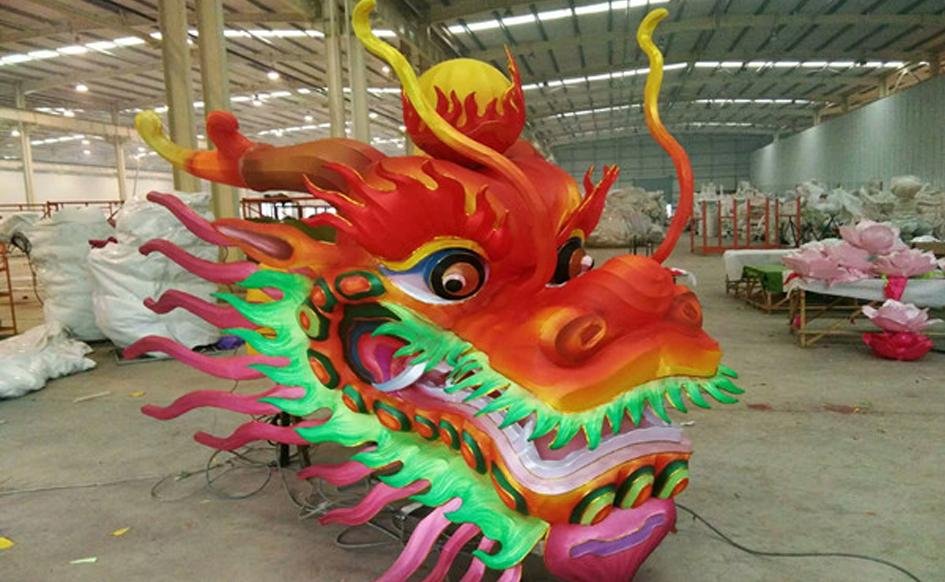 Chinese Dragon-shaped Lantern 2