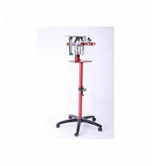 Veterinary Anesthesia Machine Stand Mount with a Top Tray