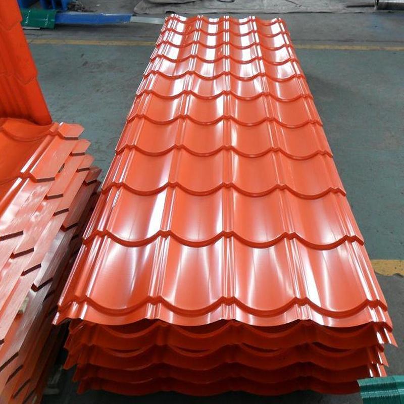 Color Coated Corrugated Galvanized Metal Roofing Sheet 2