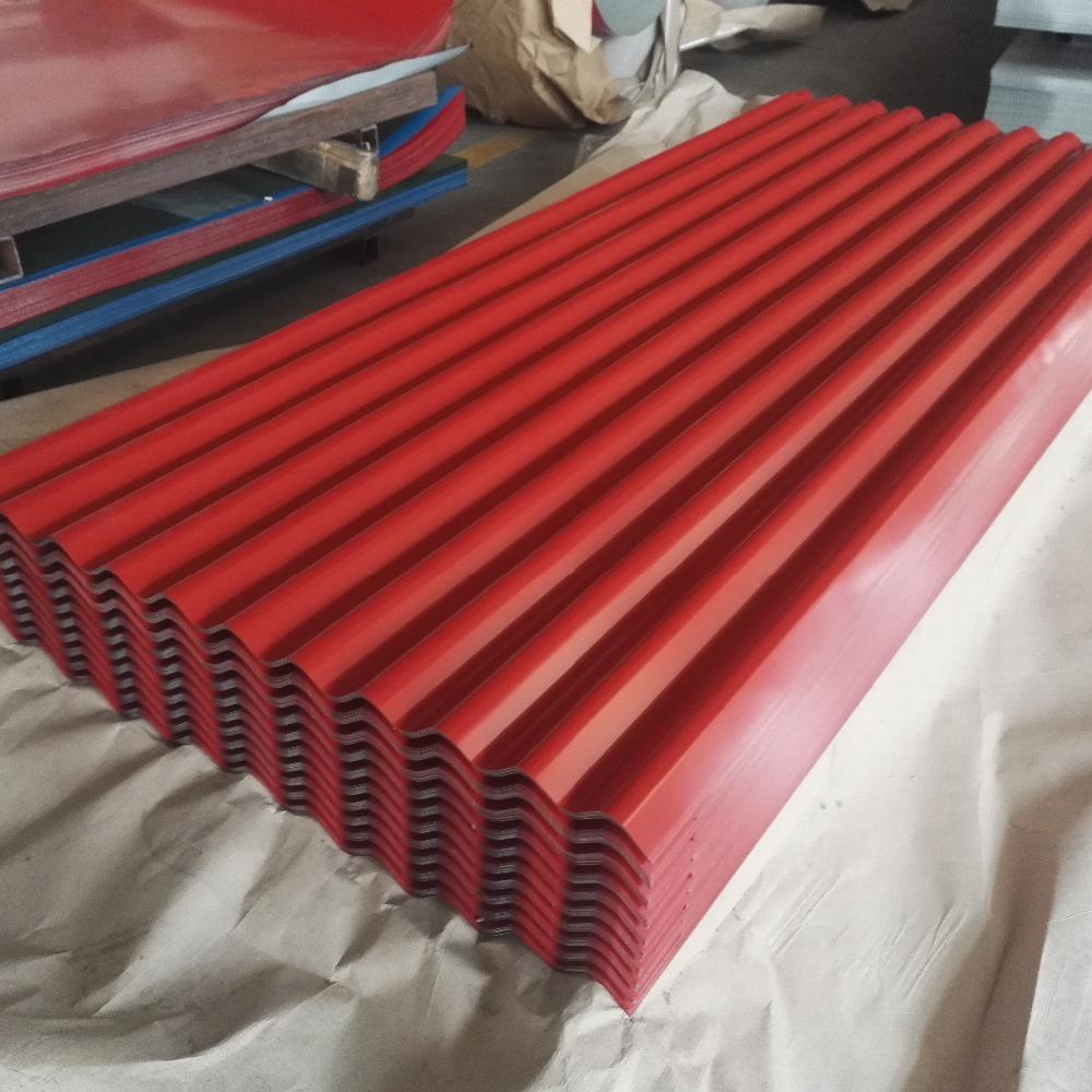 Color Coated Corrugated Galvanized Metal Roofing Sheet 3