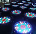 54pcs 3W RGBW Waterproof Led Par Light 1