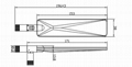 196MM Paddle 5G External Antenna 1