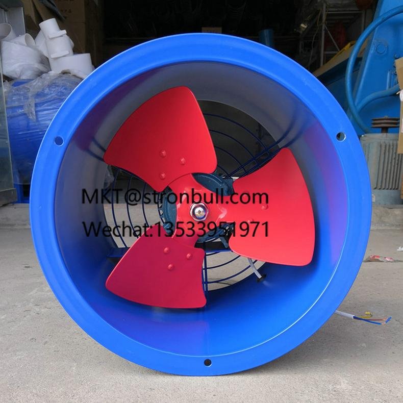 Stronbull Ventilator EG Axial Fan for Industrial Pipeline Supply and Exhaust Ven 2
