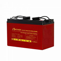 Cspower Battery HLC 12-100 Fast Charge Long Life Lead Carbon Battery for solar 