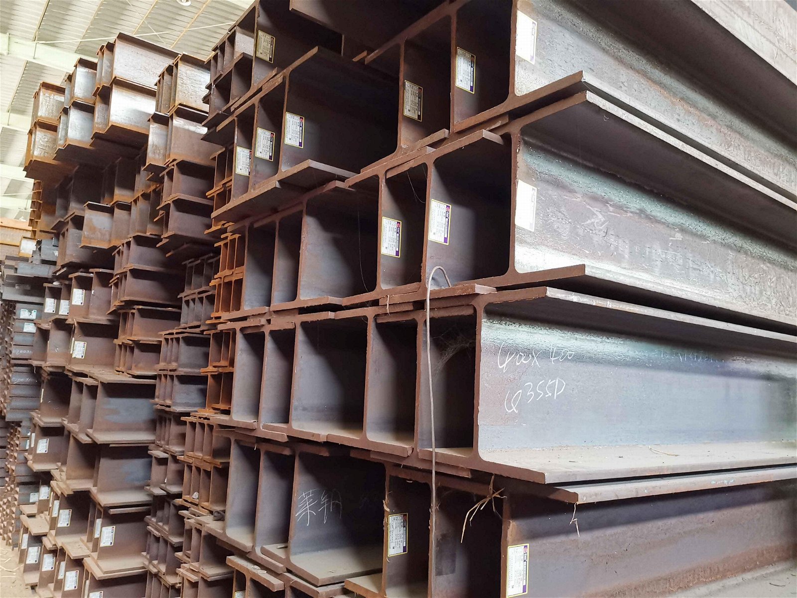 H型钢主要用于工业与民用结构中的梁、柱构件 3