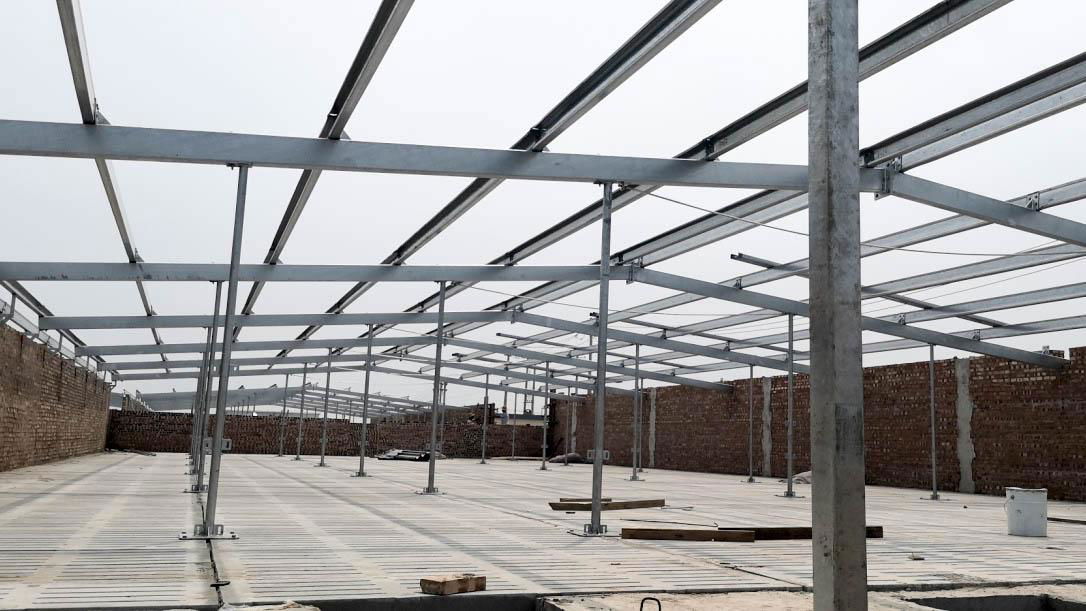 Prefabricated Light Steel Structure Poultry Farm Chicken House 4