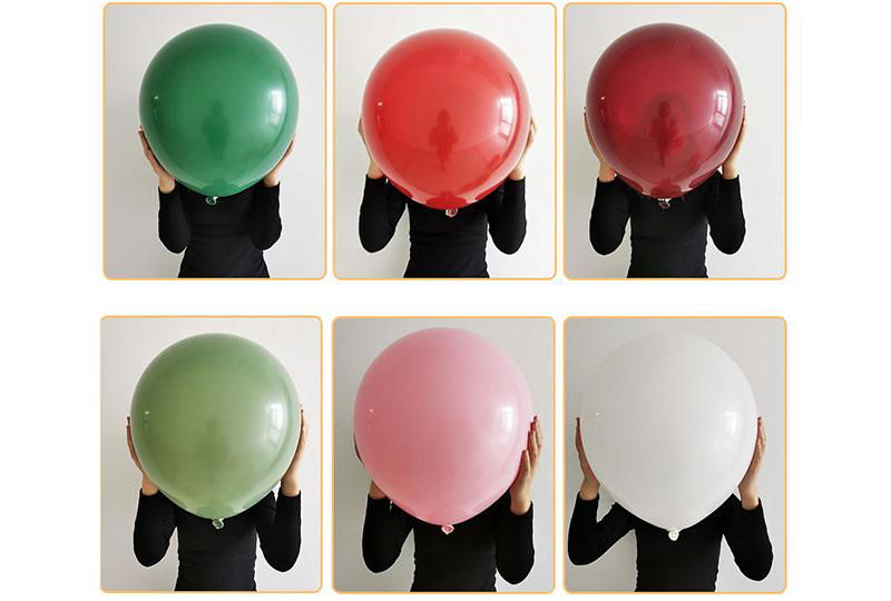 New Retro Matte Color 18 inch Latex Balloon