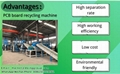 Factory Price E-waste PCB Recycling Machine 2