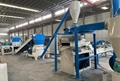 Radiator shredding and sorting machine