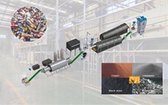 lithium baterry recycling machine