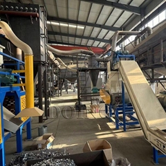Professional Waste Treatment Machinery Li-ion Battery Recycling Plant