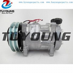 SD7H15 4643 auto ac compressors VOLVO CLAAS LANCIA FIAT 84018087