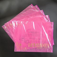 High quality Pe Cpe plastic bags with zipper for clothing