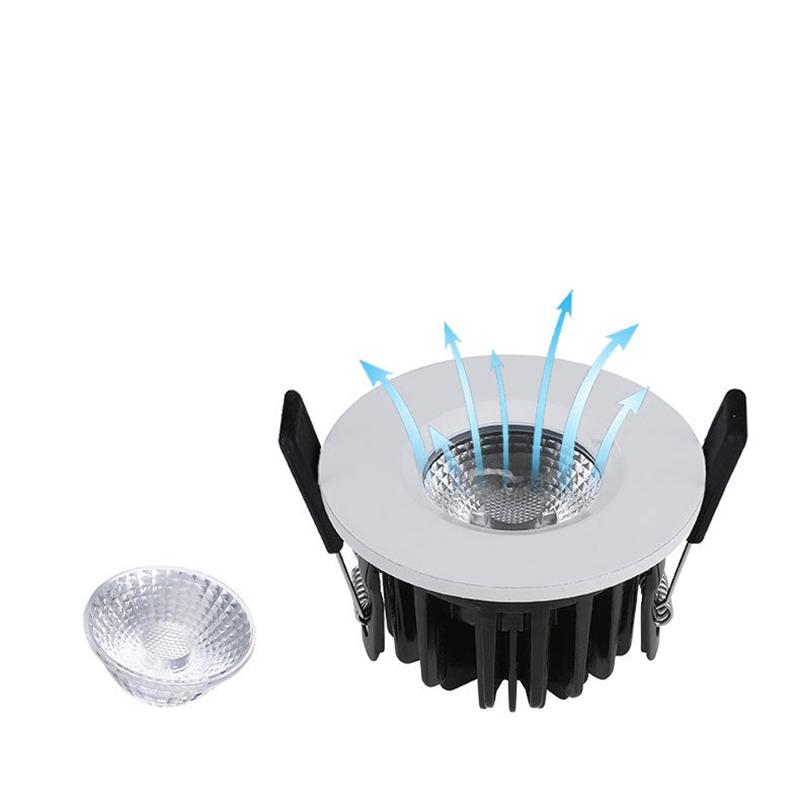 MDL LED waterproof round die cast aluminium downlight Model: MDL-WDL7 2
