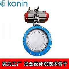 硬密封蝶閥 電動零洩漏硬密封蝶閥 通風閥 科寧閥門