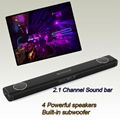 New design fashion TV sound bar 2.1